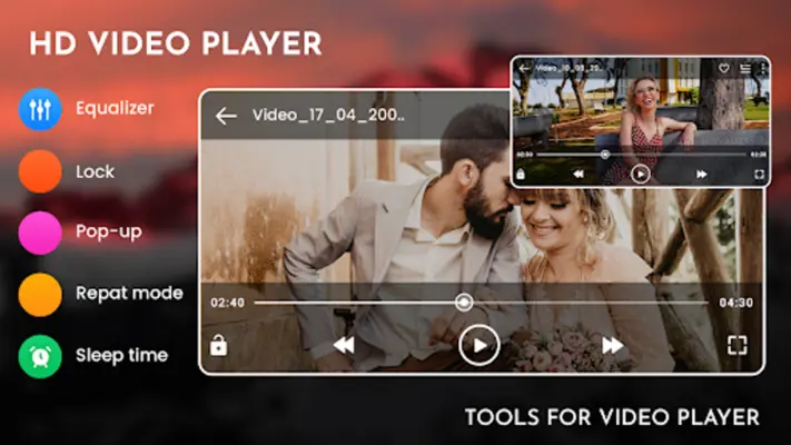 HD Video Player android App screenshot 2